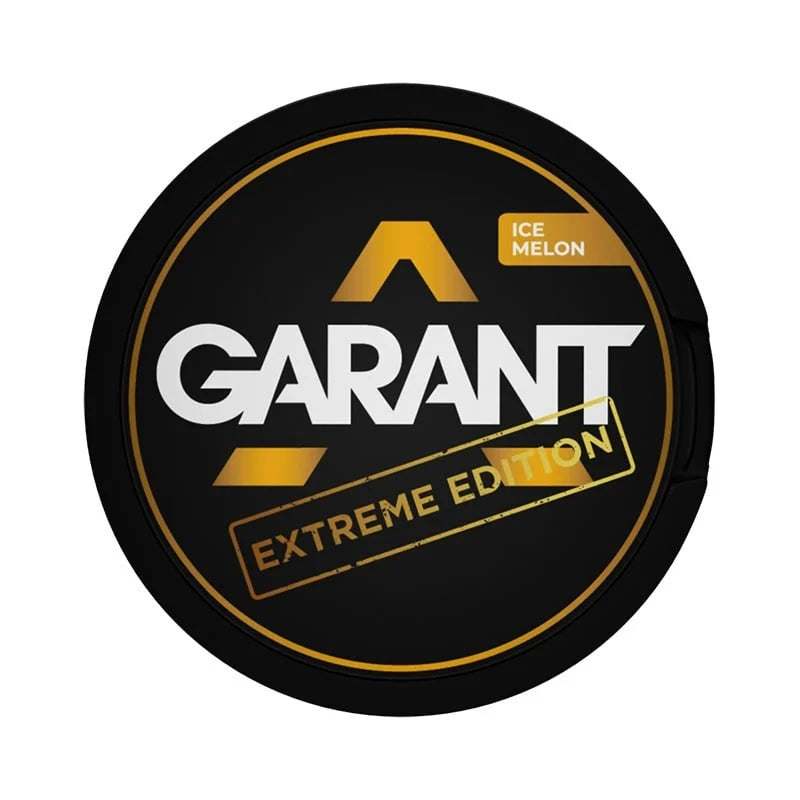 Front view of the Garant logo in bold black and yellow on a transparent background